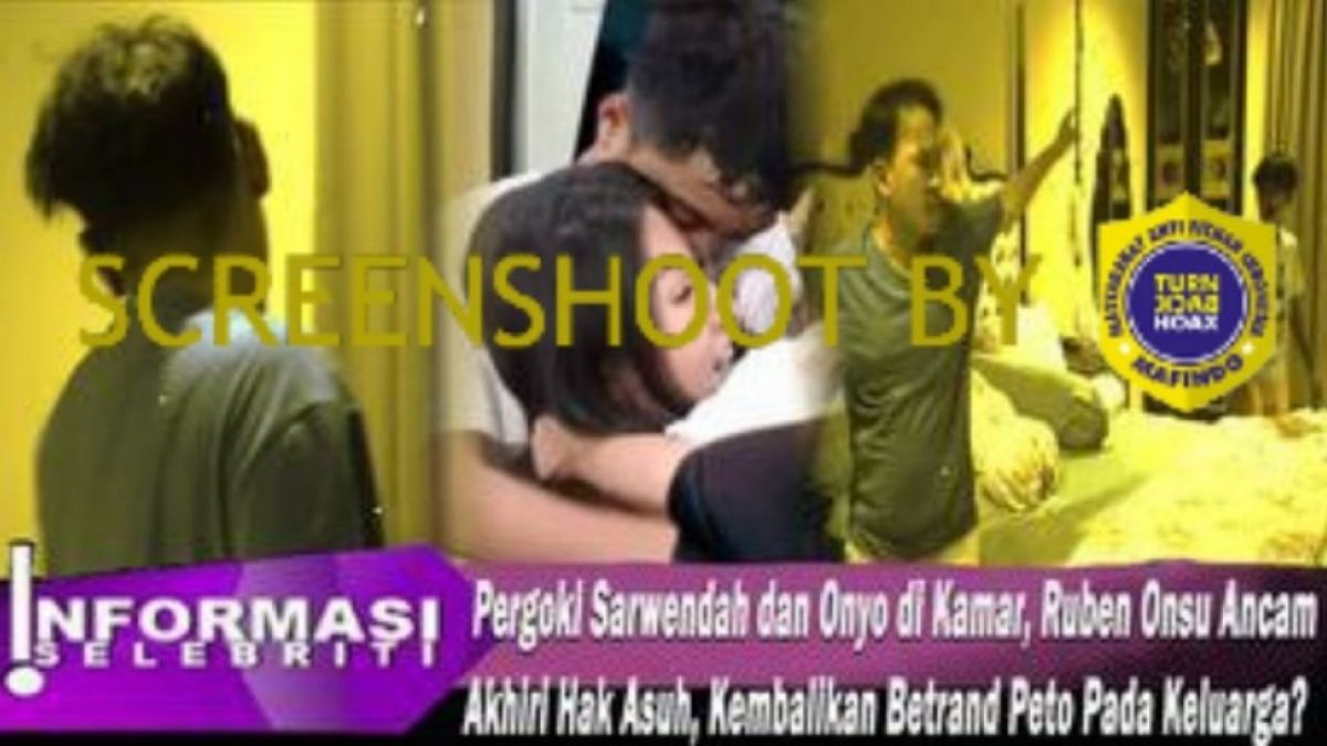 Cek Fakta Sarwendah dan Betrand Peto (Turnbackhoax.id)