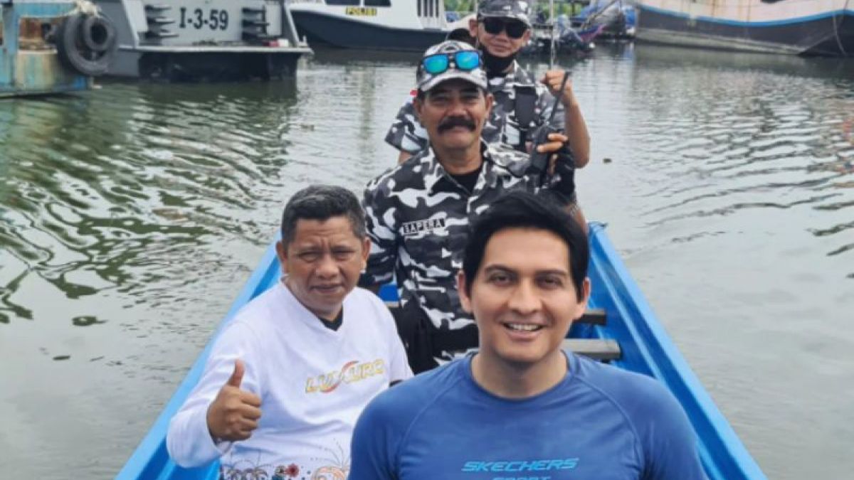 Lucky Hakim saat melakukan aktivitas perairan [Instagram]