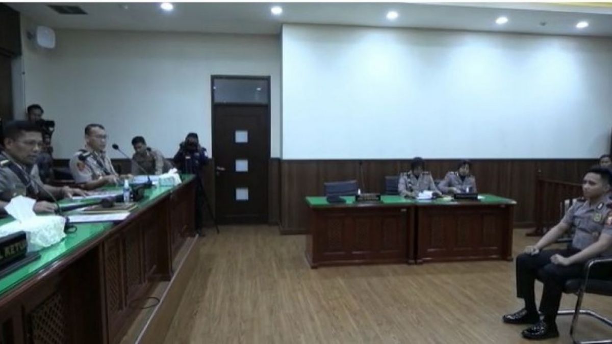 sidang etik Bharada E atau Richard Eliezer jalani sidang etik [Tangkap Layar Suara.com/dok. Humas Mabes Polri]