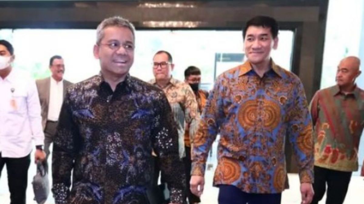 Wamenkeu Suahasil Nazara saat dalam seminar Dentons HPRP Law and Regulations Outlook 2023. [Instagram/Suasahasil Nazara]