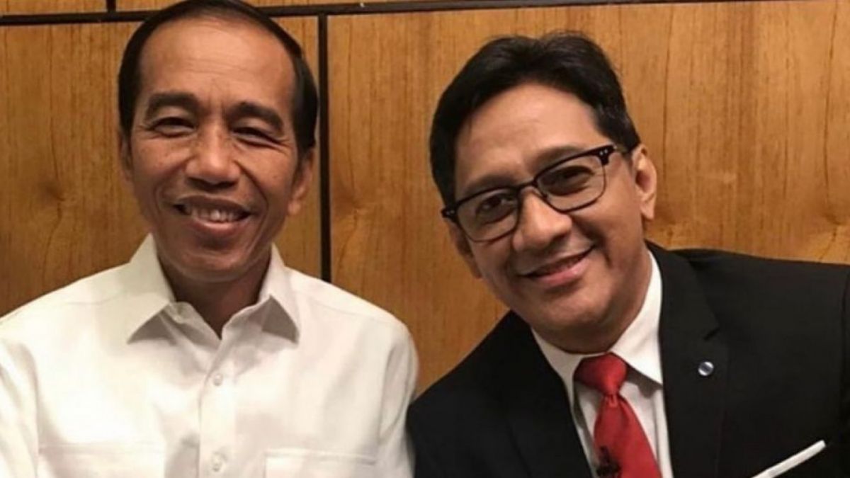Presiden Jokowi dan Andre Taulany [Instagram]