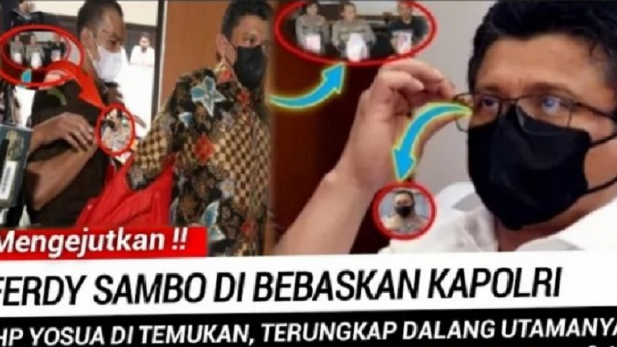 CEK FAKTA: Terungkap Otak Utama Pembunuhan Brigadir J Usai Ferdy Sambo Bebas! Betulkah? [YouTube/Inews Today]