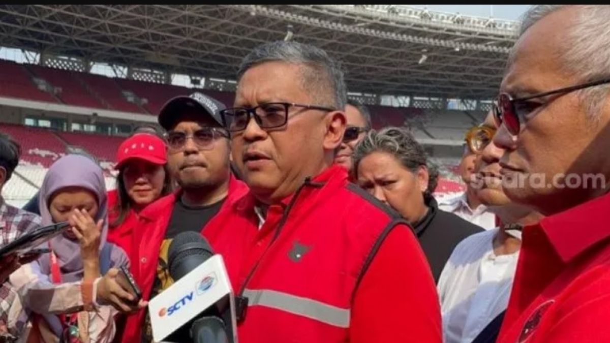 serang suara-Hasto Kristiyanto-