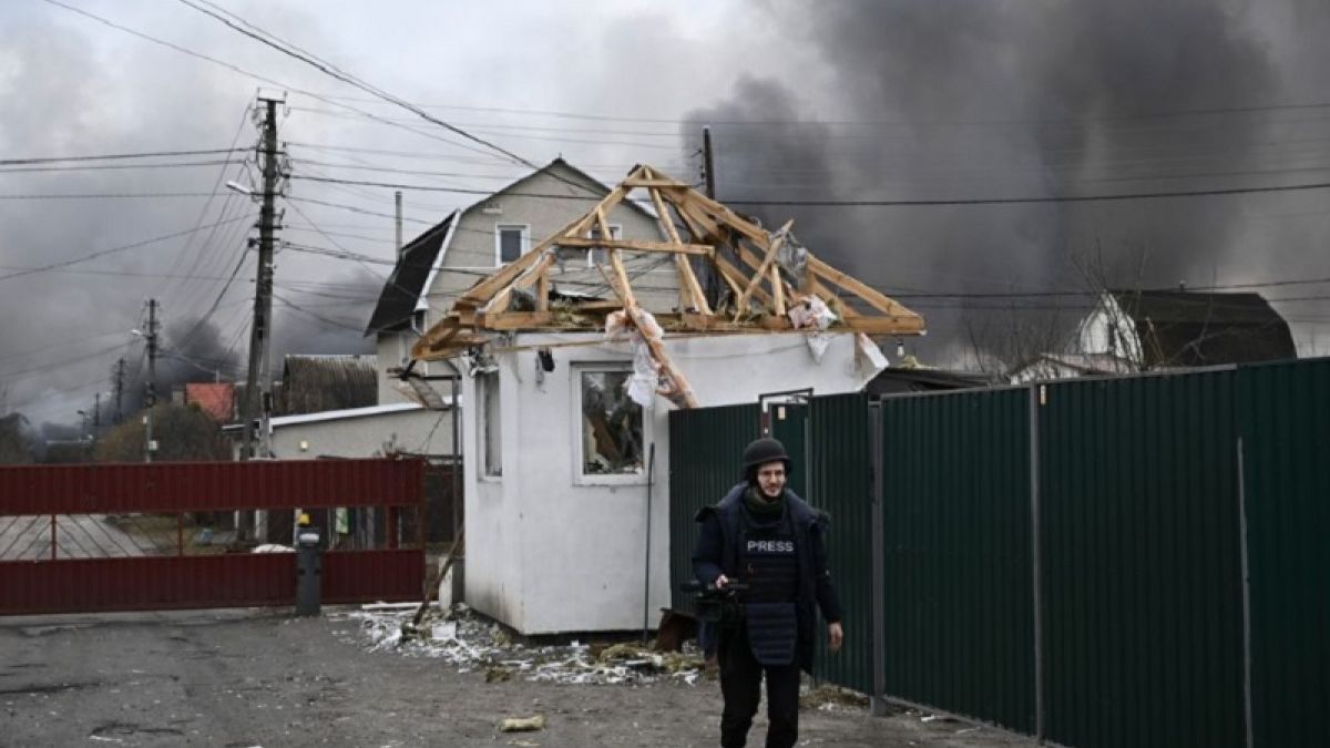 Arman Soldin jurnalis AFP koordiantor video yang bertugas di Ukraina saat liputan di daerah konflik. [Instagram/ArmanSoldin]