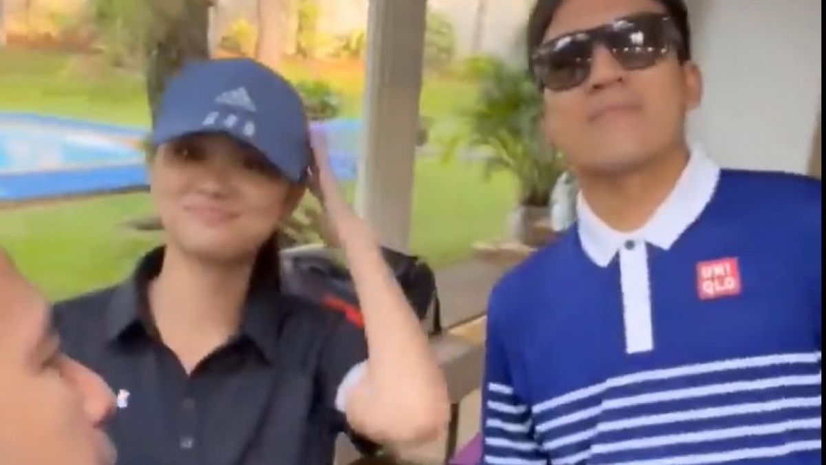 Tangkapan layar kedekatan Gege Elisa dan Desta Mahendra, suami Natasha Rizki Pradita yang baru saja di talak cerai di Pengadilan Agama Jakarta Selatan. [SS/Instagram/Raffi Ahmad]