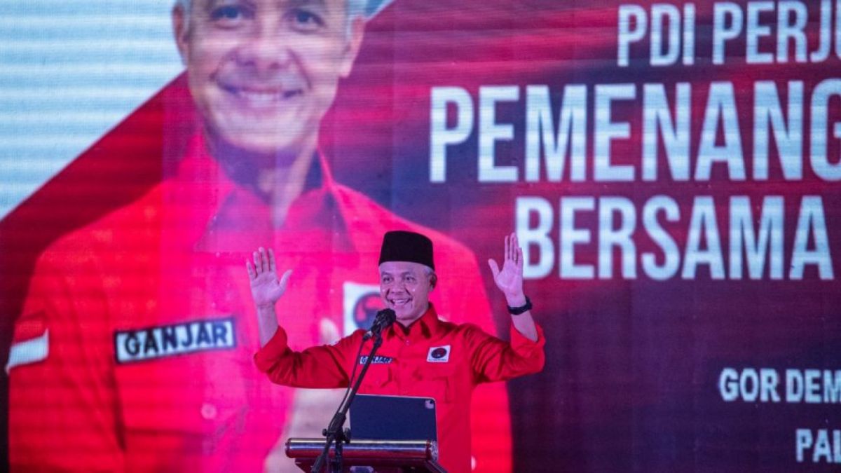 Capres dari PDIP Ganjar Pranowo. [Dok. PDIP]
