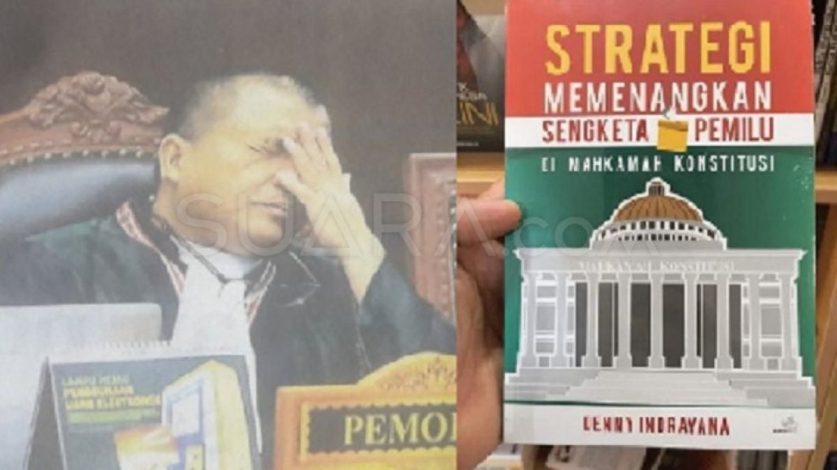 Buku Denny Indrayana berjudul Strategi Memenangkan Sengketa Pemilu di MK [Twitter]