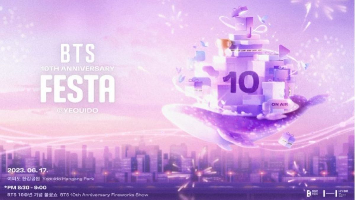 Poster 10th Anniversary BTS (Twitter.com/bts_bighit)