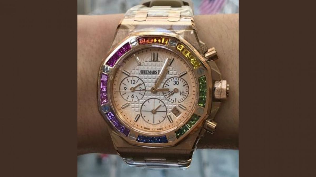 Audemars Piguet Royal Oak Offshore Ladies jam tangan mewah [Instagram/wristaficionado]
