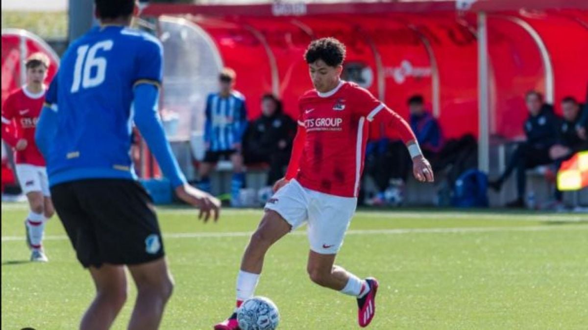 Julian Oerip pemain naturalisasi grade A perkuat AZ Alkmaar U-18 dan Timnas Belanda U-17. [Instagram]