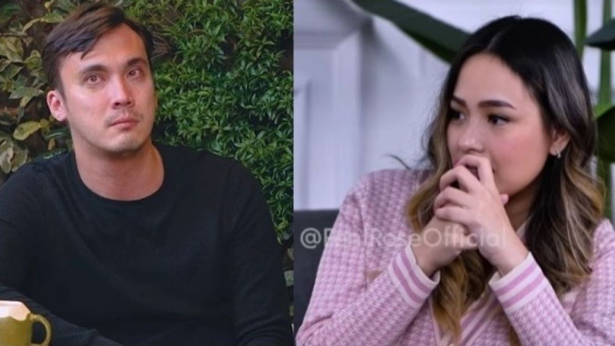 Kolase Rendy Kjaernett dan Lady Nayoan dalam sebuah podcast. [YouTube/CURHAT BANG Denny Sumargo & Feni Rose Official]