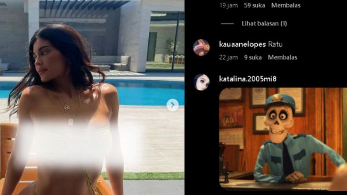 Kylie Jenner pamer bodi goals dengan memakai bikini seksi [Instagram/kylie jenner]