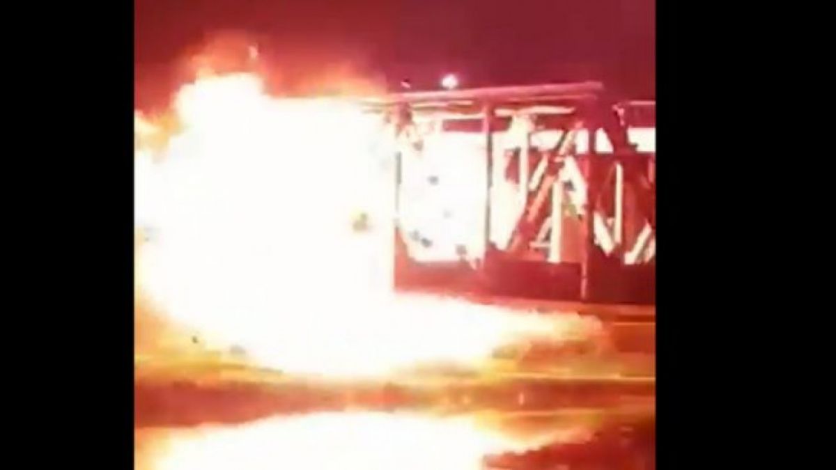 kecelakaan Kereta api (KA) Brantas rute Pasar Senen-Blitar, di Jalan Madukoro