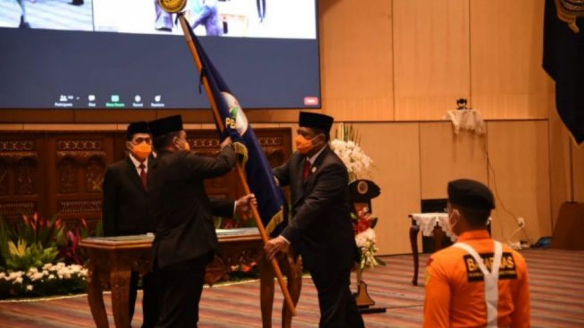 Marsda TNI Henri Alfiandi dilantik sebagai Badan Nasional Pencarian dan Pertolongan (Basarnas) [Antara]