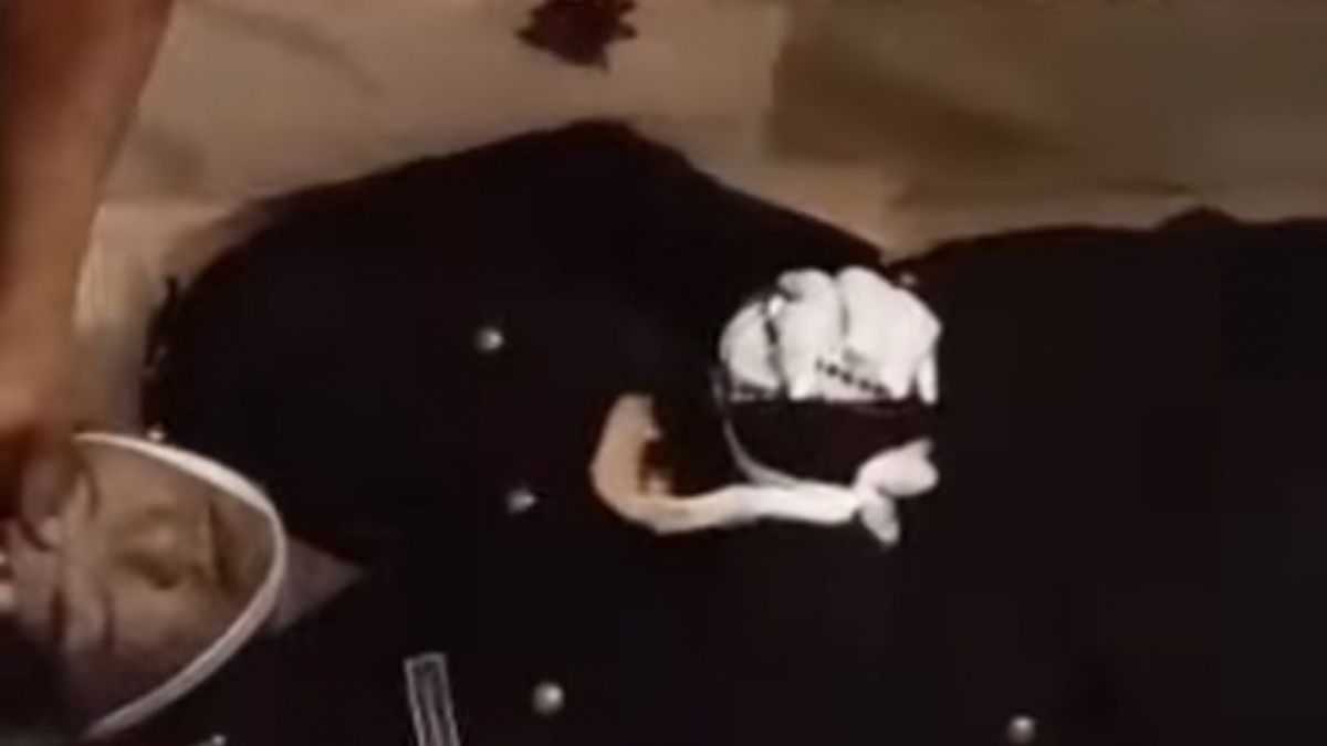 Jenazah anggota Densus 88 Antiteror Polri, Bripda Ignatius Dwi Frisco [Screenshot]