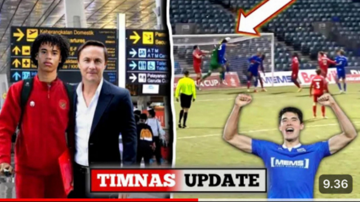 Pemain Timnas Indonesia Elkan Baggott, Dijadikan Striker dan Cetak Gol Indah [YouTube DAPUR BOLA]