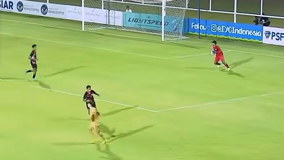 Timnas Indonesia U-17 vs FC Barcelona Juvenil A [Tangkapan Layar Vidio]