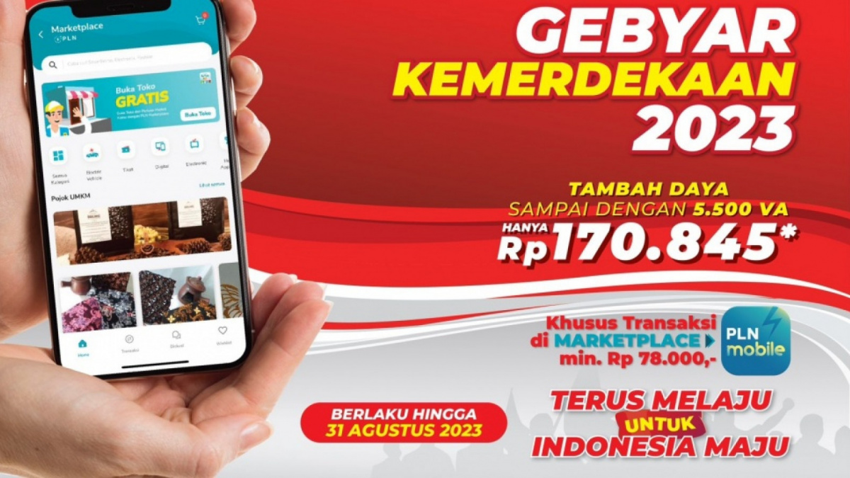 [Diskon Khusus] Dapatkan Promo PLN Meriahkan HUT ke-78 Republik