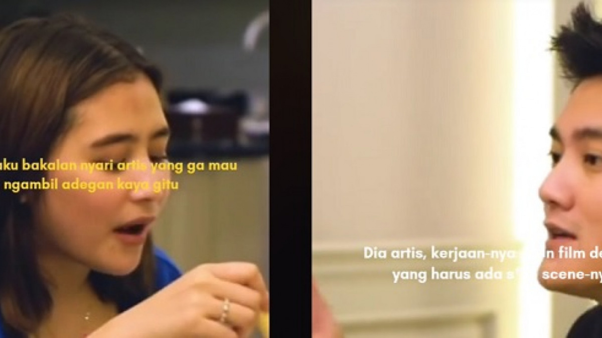 Prilly Latuconsina dan Boy William [Tangkapan Layar TikTok/]