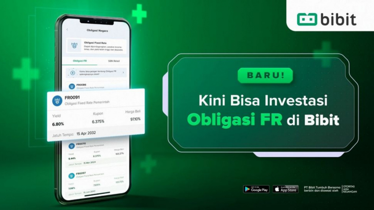 Investasi Obligasi Fixed Rate. [Dok. Bibit]