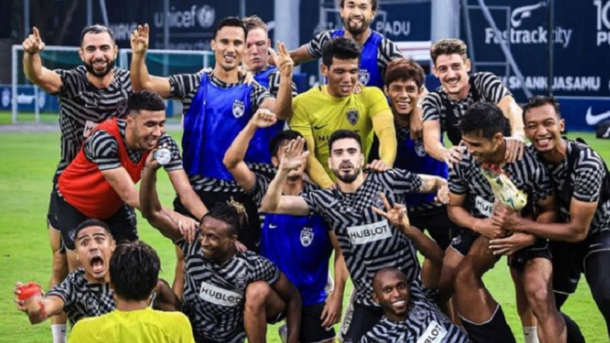 Para pemain klub bola Malaysia Johor Darul Ta'zim (JDT) [Instagram/JDT]