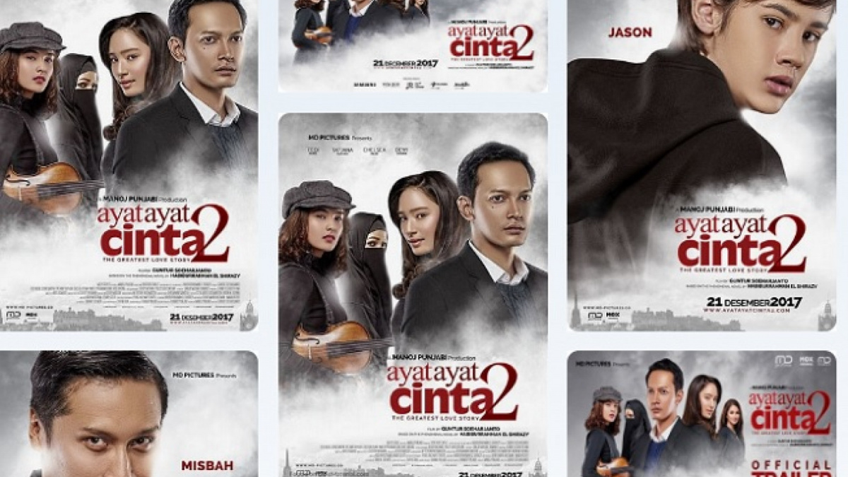 Ayat-Ayat Cinta 2 (2017) - Religious Drama [YouTube/TangkapanLayar]