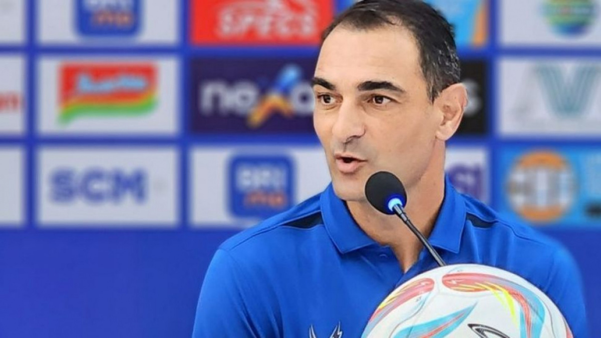 Pelatih PSIS Semarang Gilbert Agius [ANTARA/ I.C.Senjaya]