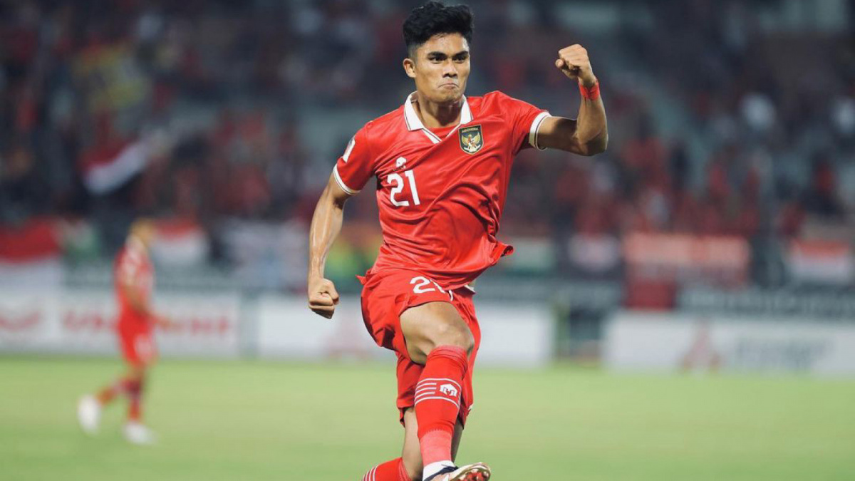 Pemain timnas Indonesia U-23, Ramadhan Sananta [Dok. Suara Serang]