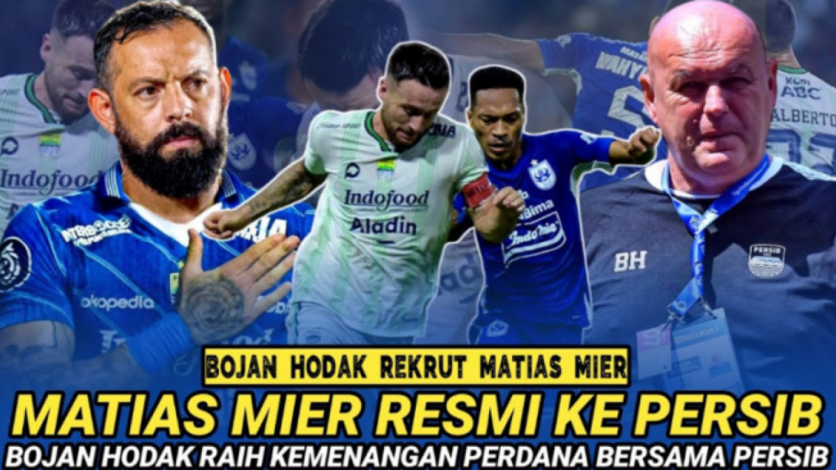 Cek fakta tentang pelatih Persib Bandung Bojan Hodak Rekrut Gelandang Asal Uruguay Matias Mier, Benarkah? [Youtube Persib Channel/Suara]