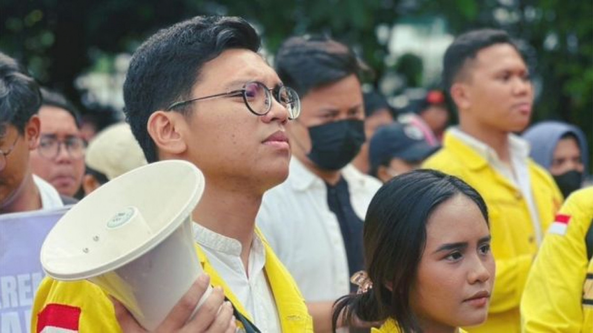 Ketua BEM UI Melki Sedek Huang [Instagram]