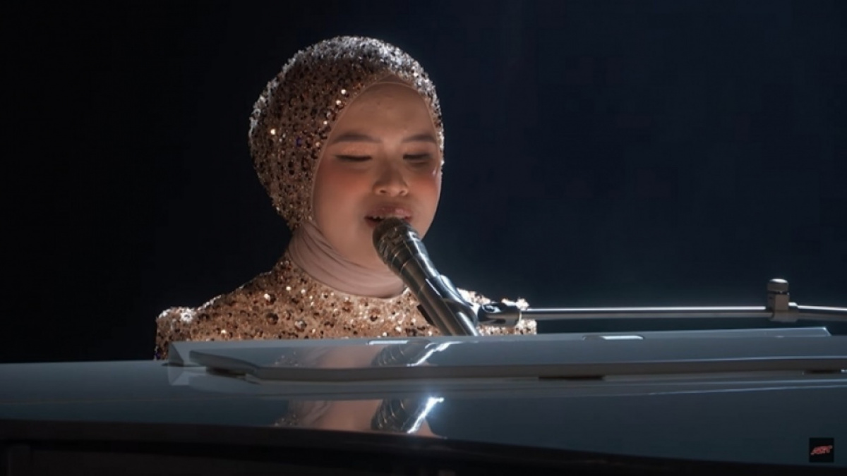 Potret Penampilan Perdana Putri Ariani di AGT 2023 [YouTube/America's Got Talent]