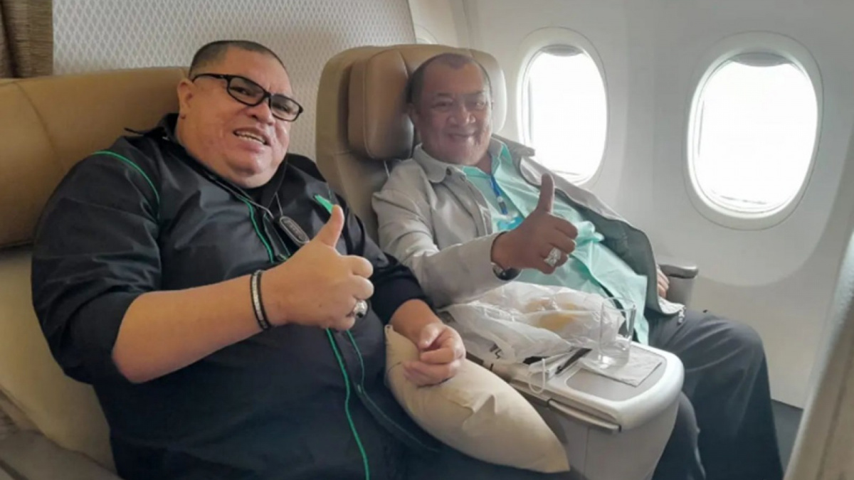 Dokumen foto bersama Syamsul.Arifin mantan Bupati Langkat 2 Periode dan Mantan Gubernur Sumut [Instagram/razmannasution]