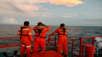 Basarnas Banten Masih Mencari Nelayan Yang Hilang Di Perairan Binuangeun