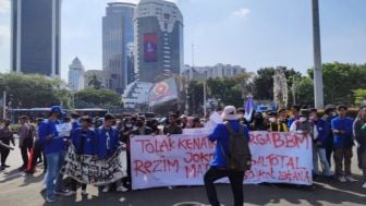 4.000 personel amankan demo terkait BBM di kawasan Monas