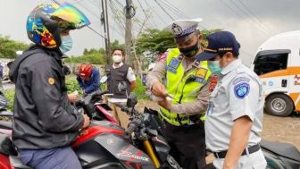 Tim Pembina Samsat Banten Terus Gencarkan Razia Kendaraan Bermotor