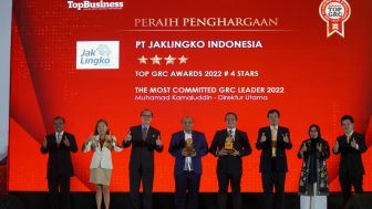 Jaklingko Indonesia Raih 2 Penghargaan Bergengsi Top GRC Award 2022