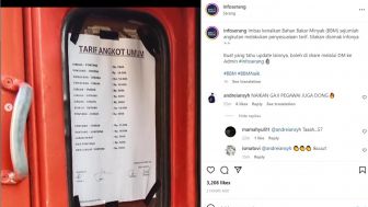 Tarif Angkot Mulai Naik di Serang