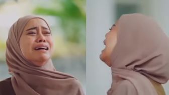 Drama Leslar Berakhir Damai, Lesti Kejora Nangis Peluk Rizky Billar