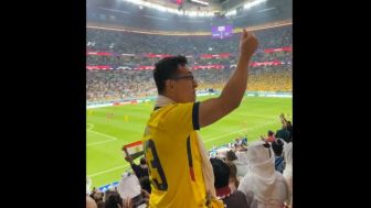 Viral Video Suporter Ekuador Nyaris Baku Pukul Pendukung Qatar