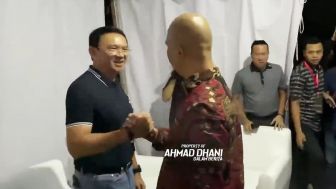 Momen Penista Agama dan Pengujar Kebencian Bertemu Perdana, Ahok Dan Ahmad Dhani Akrab Setelah Bebas Penjara