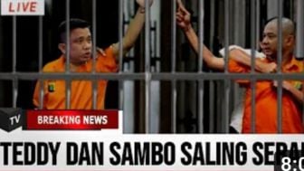 CEK FAKTA: Ferdy Sambo dan Teddy Minahasa Saling Serang di Tahanan?