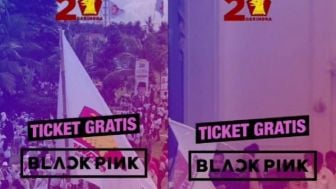 Serbuuuu! Partai Gerindra Bagi-bagi Tiket Konser BLACKPINK, Ini Syaratnya