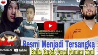 CEK FAKTA : Usai Jadi Tersangka Narkoba, Irish Bella Resmi Gugat Cerai Ammar Zoni, Benarkah?