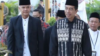 Aura Presiden Joko Widodo dan Ganjar Pranowo Mempesona, Bikin Netizen Golput Kalau 2 Capres