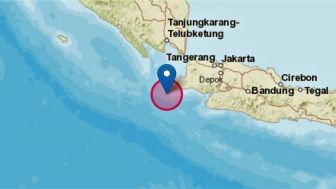 Gempa Magnitudo 3,3 Guncang Kota Serang dan Banten Sekitarnya Kamis Ini