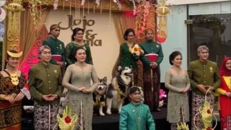 Viral Pernikahan Anjing Super Mewah Pakai Adat Jawa