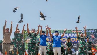 Kurangi Emisi Karbon dan Berdayakan Petani, Kembali Pupuk Kaltim Tanam 63 Ribu Pohon Bareng Kostrad di Cibenda