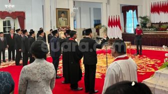 Daftar Menteri dan Wamen Kabinet Jokowi Seusai Reshuffle Juli 2023