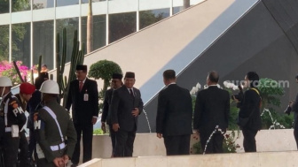 Prabowo Subianto dan Muhaimin Iskandar Kompak di Sidang Tahunan MPR/DPR