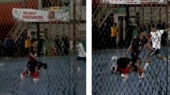 Viral Pemain Futsal Tendang Kepala Lawan yang Lagi Selebrasi Sujud, Berujung Sanksi Tak Boleh Main